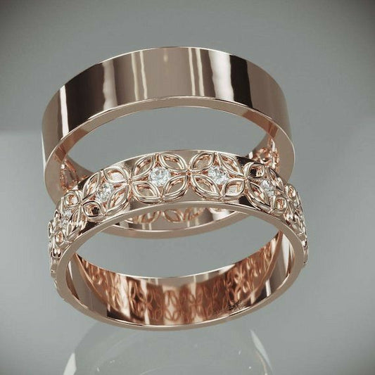 Avery Couples 5mm Solid Wedding Bands